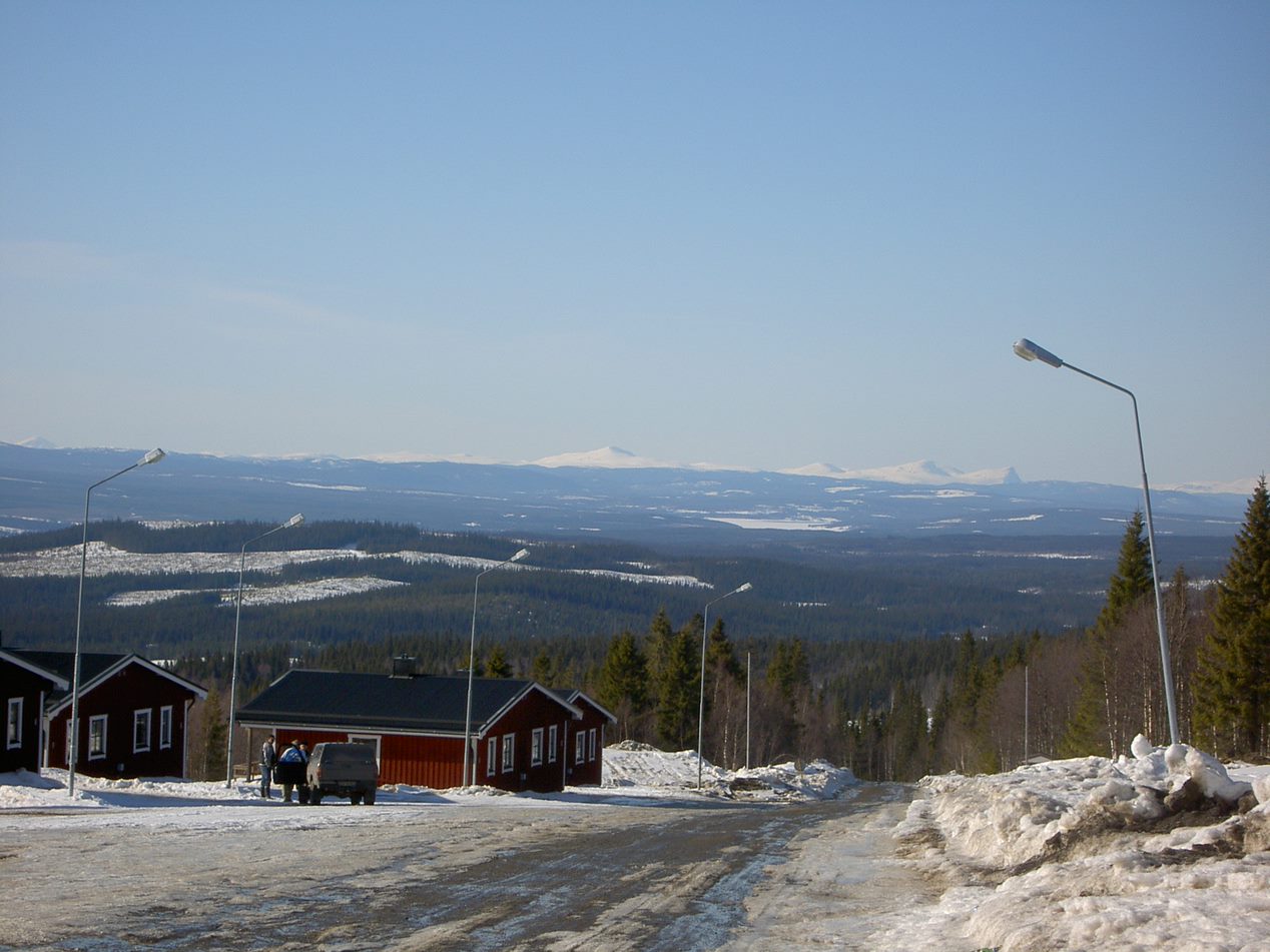Vy över tåsjö